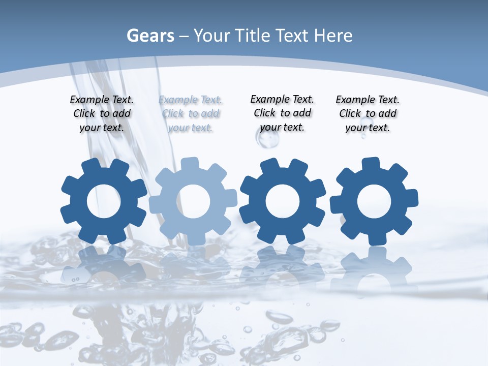 Rain Healthy Wave PowerPoint Template