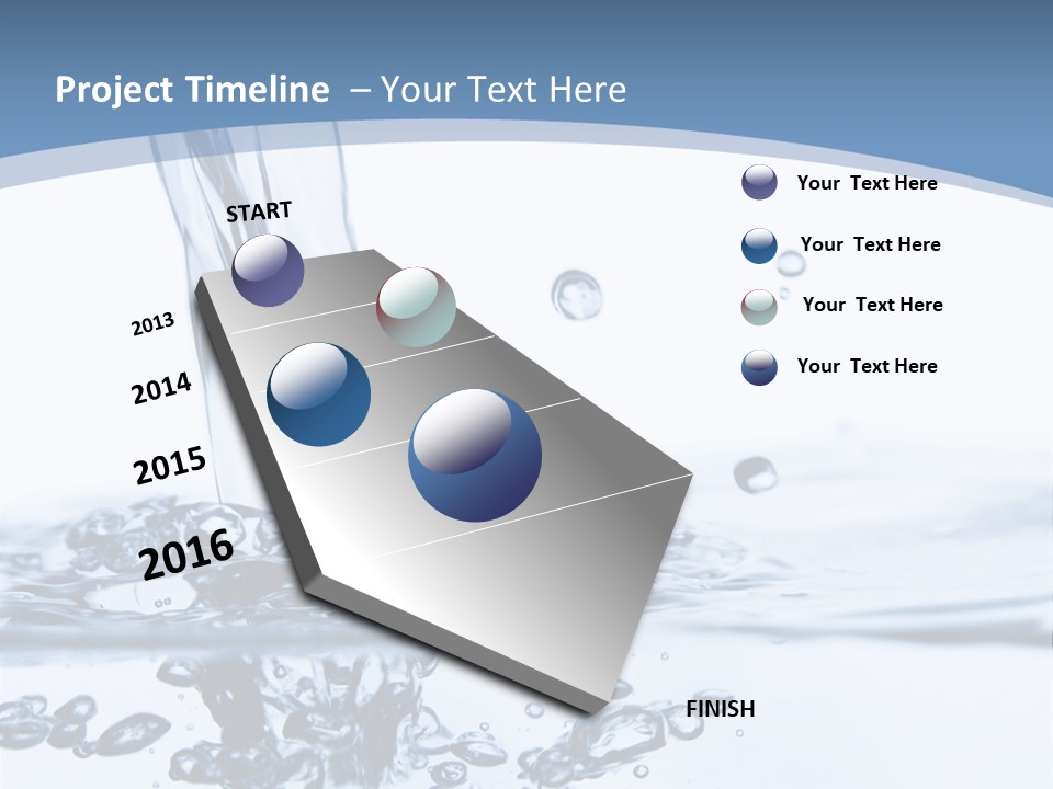 Rain Healthy Wave PowerPoint Template