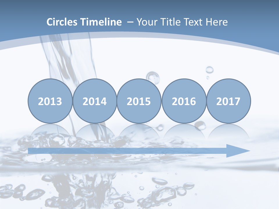 Rain Healthy Wave PowerPoint Template