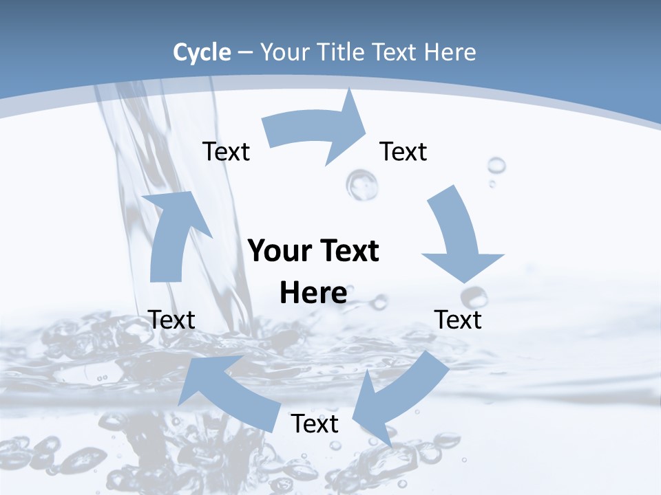 Rain Healthy Wave PowerPoint Template
