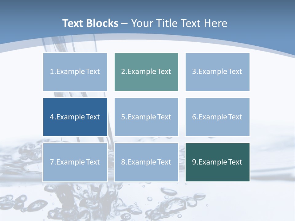 Rain Healthy Wave PowerPoint Template