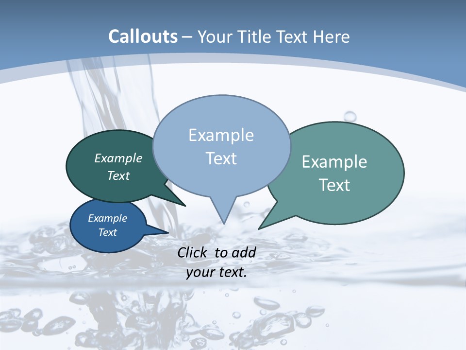 Rain Healthy Wave PowerPoint Template