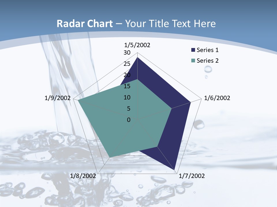 Rain Healthy Wave PowerPoint Template