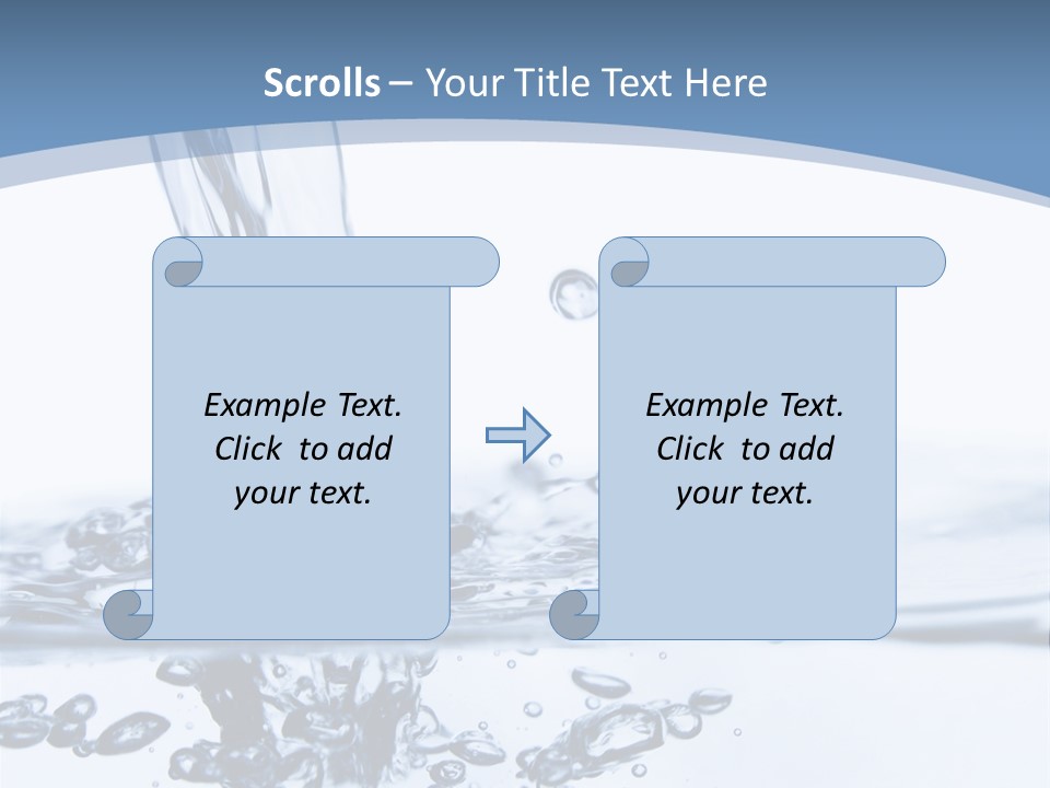 Rain Healthy Wave PowerPoint Template