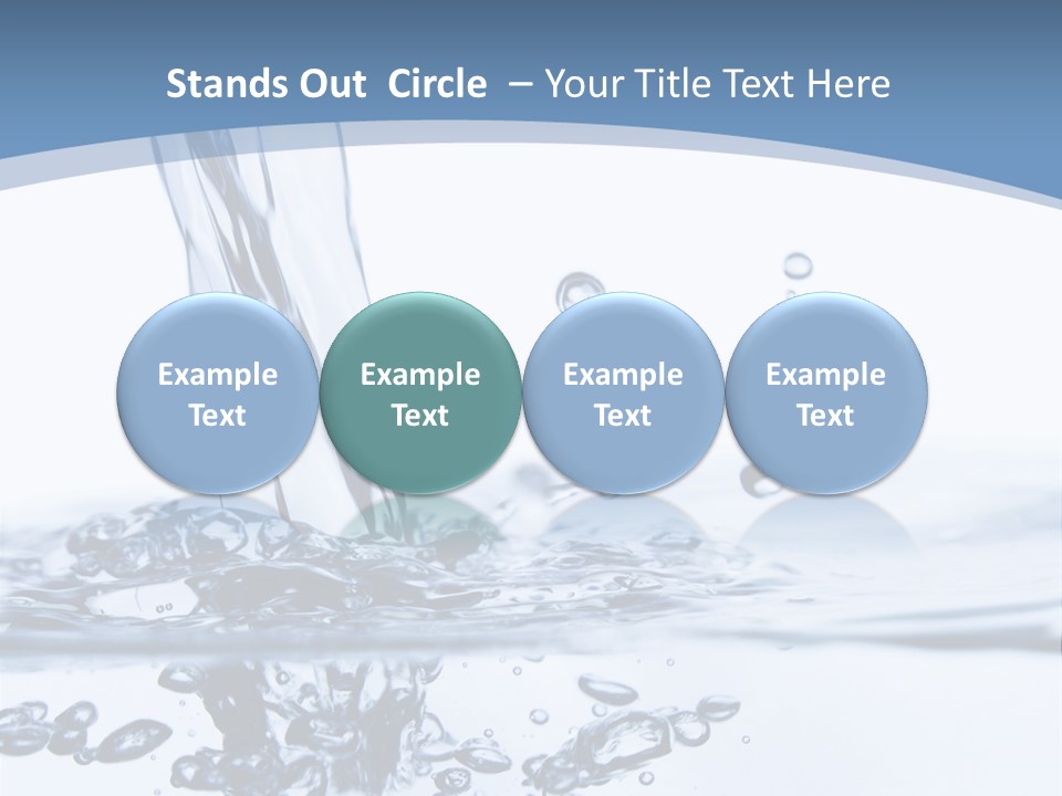 Rain Healthy Wave PowerPoint Template