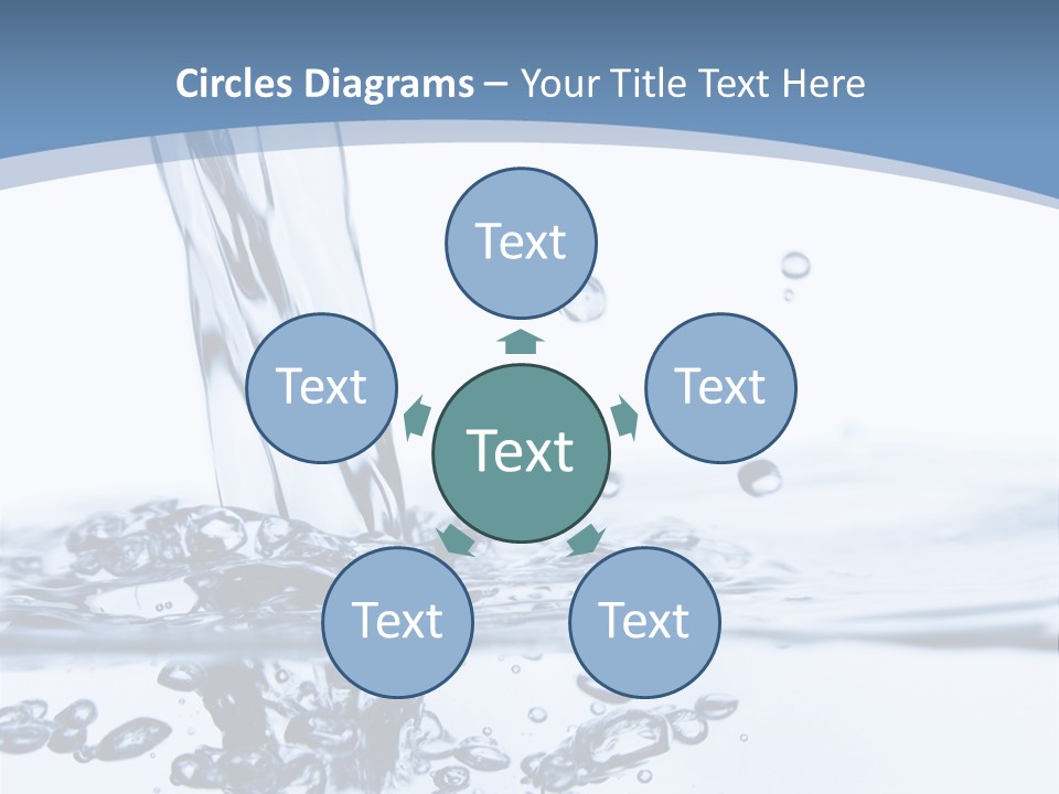 Rain Healthy Wave PowerPoint Template