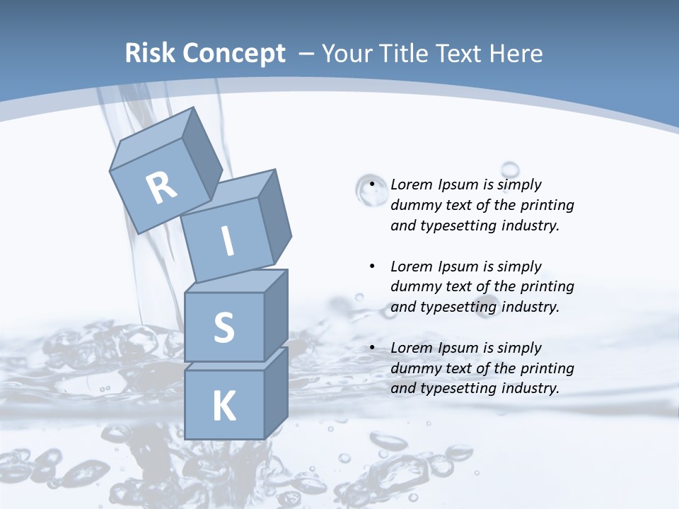 Rain Healthy Wave PowerPoint Template