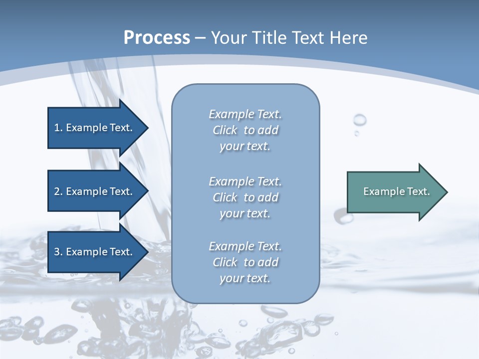 Rain Healthy Wave PowerPoint Template