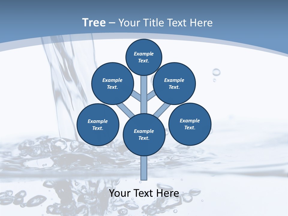 Rain Healthy Wave PowerPoint Template