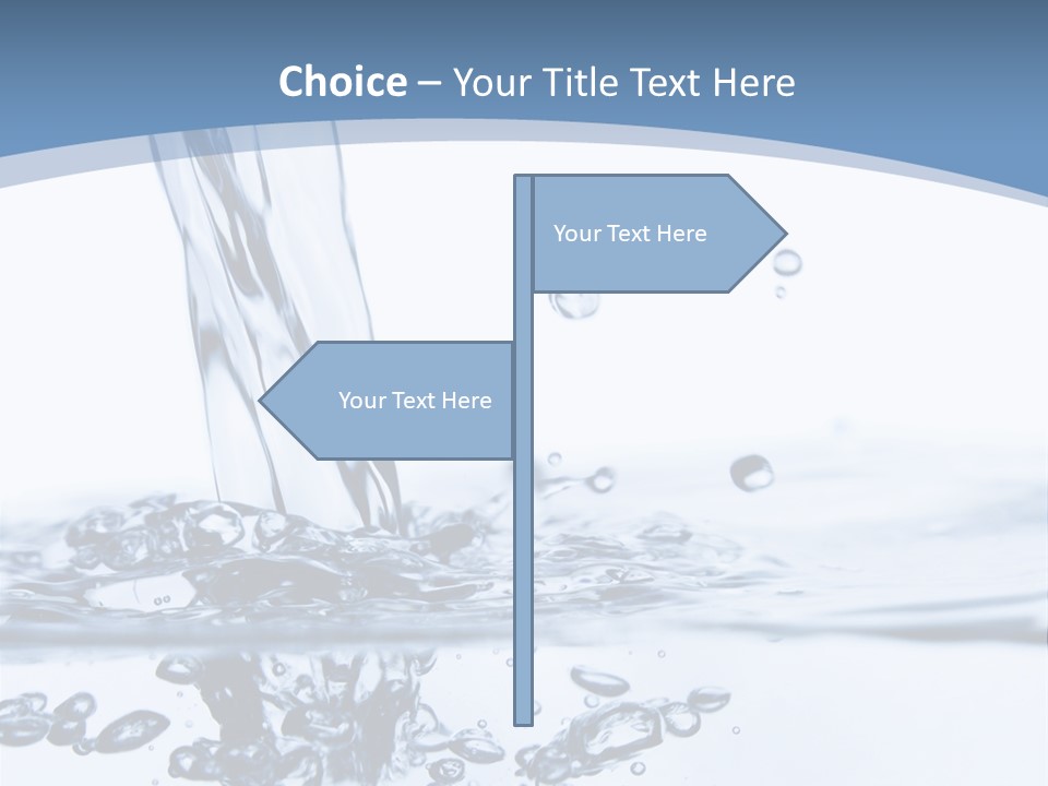 Rain Healthy Wave PowerPoint Template