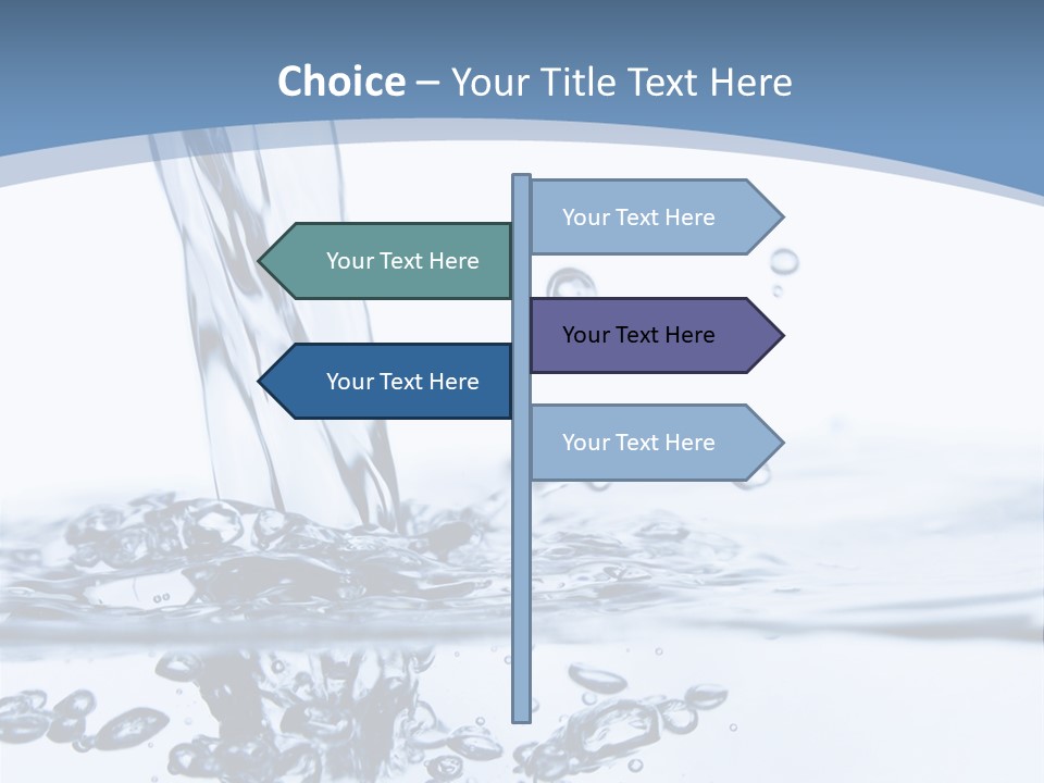 Rain Healthy Wave PowerPoint Template