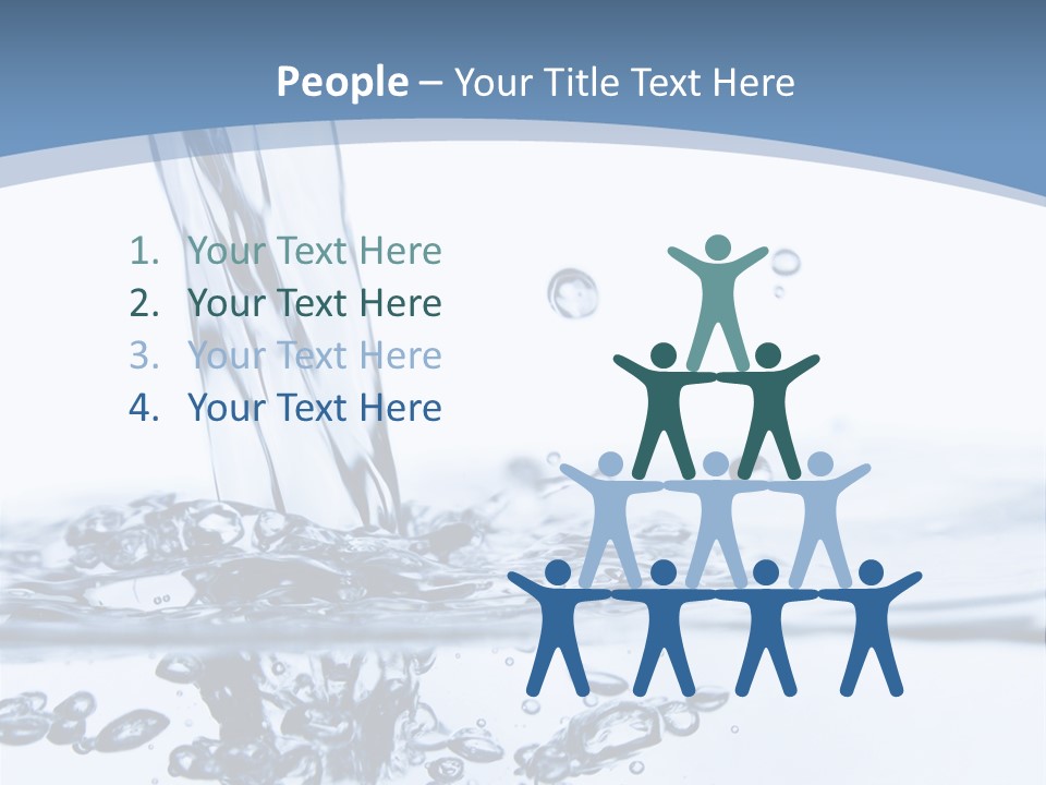 Rain Healthy Wave PowerPoint Template