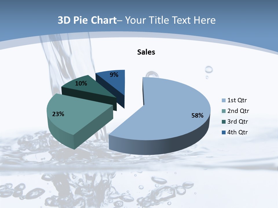 Rain Healthy Wave PowerPoint Template