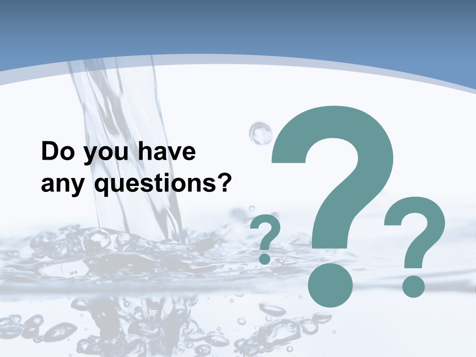 Rain Healthy Wave PowerPoint Template
