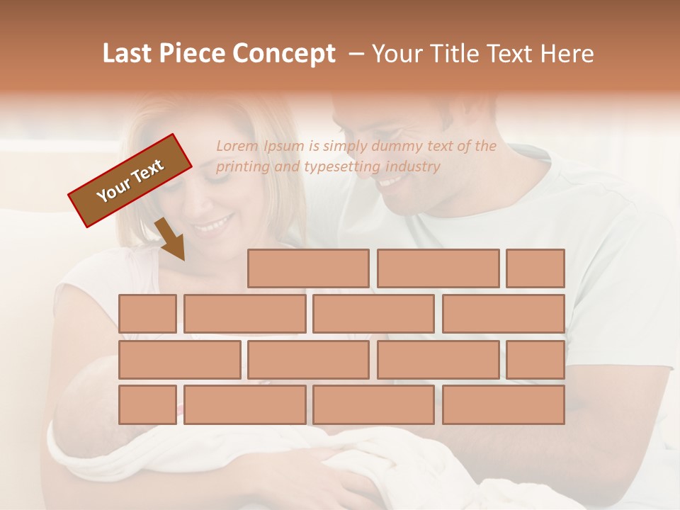 At Home Love Proud PowerPoint Template