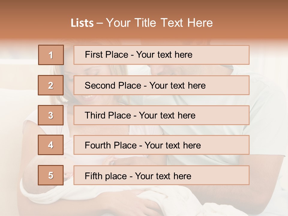 At Home Love Proud PowerPoint Template
