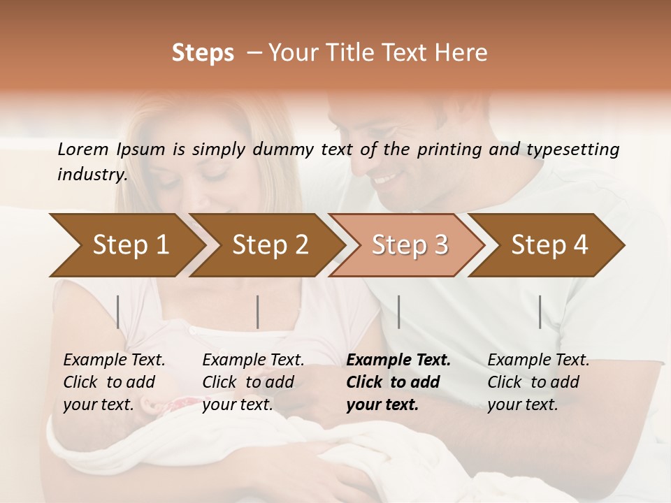 At Home Love Proud PowerPoint Template