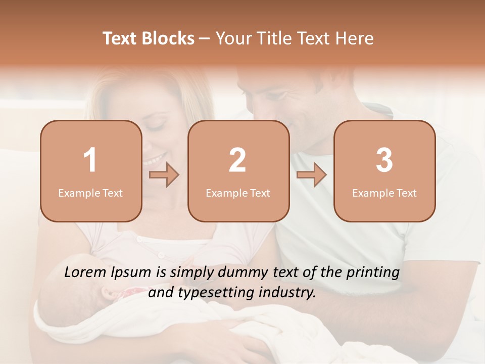 At Home Love Proud PowerPoint Template