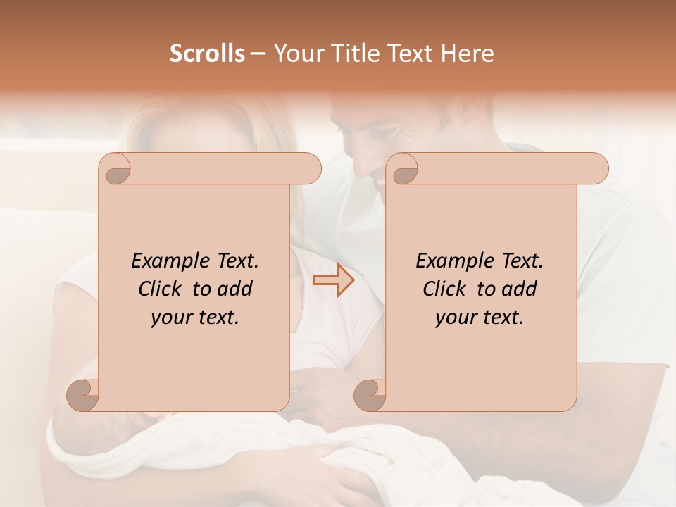 At Home Love Proud PowerPoint Template