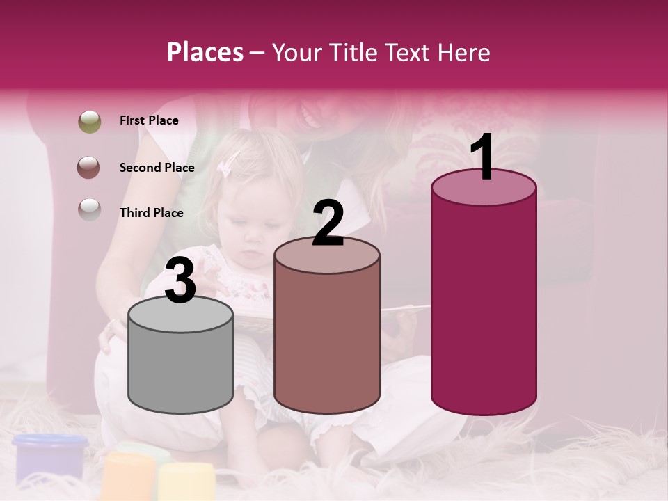 Sofa Literacy Having Fun PowerPoint Template