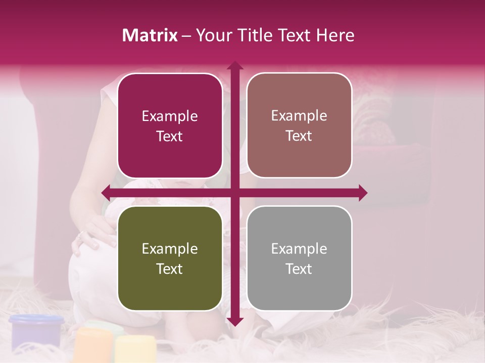 Sofa Literacy Having Fun PowerPoint Template