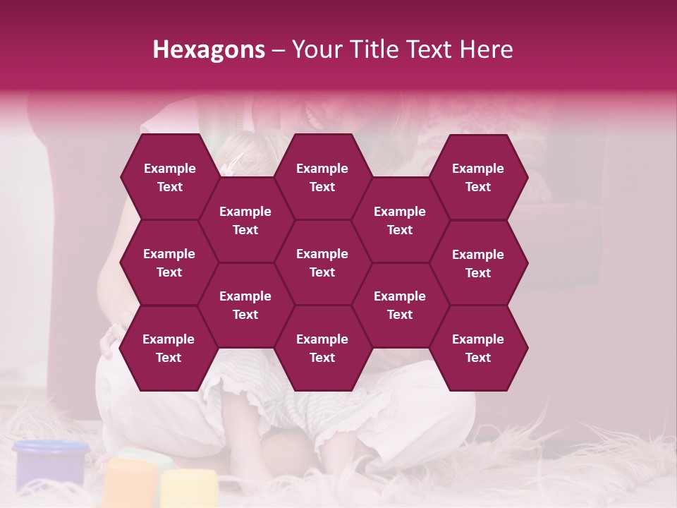 Sofa Literacy Having Fun PowerPoint Template