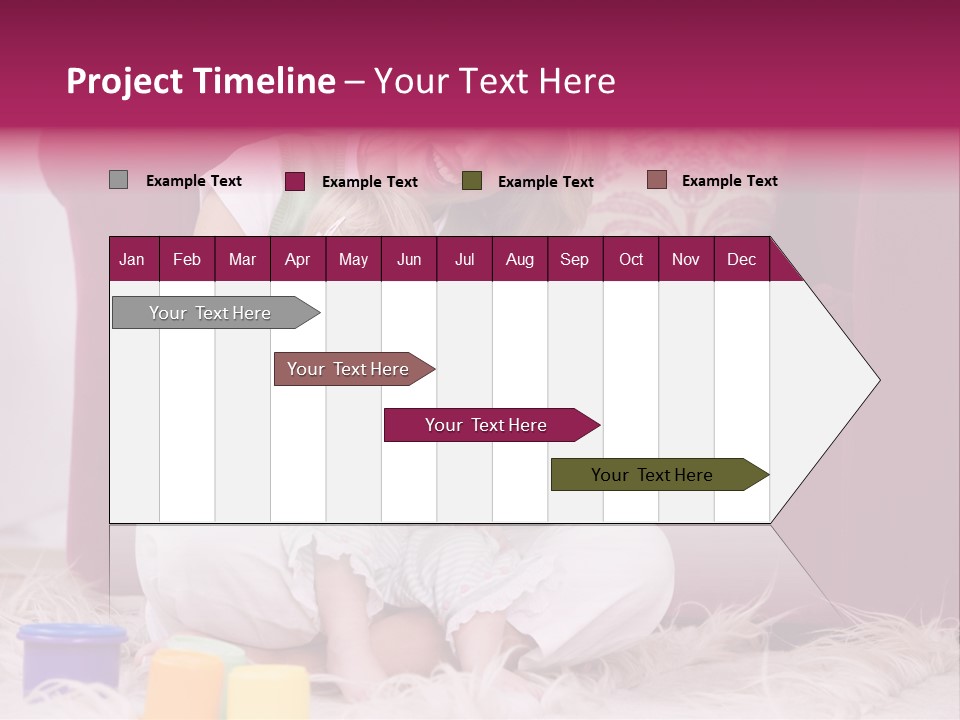 Sofa Literacy Having Fun PowerPoint Template