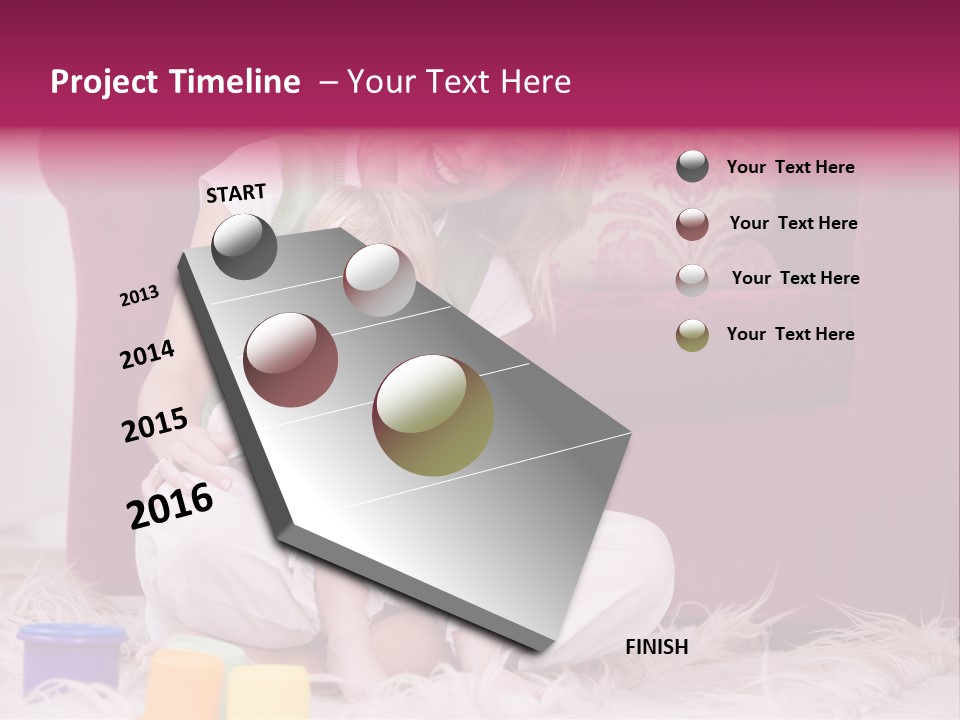 Sofa Literacy Having Fun PowerPoint Template