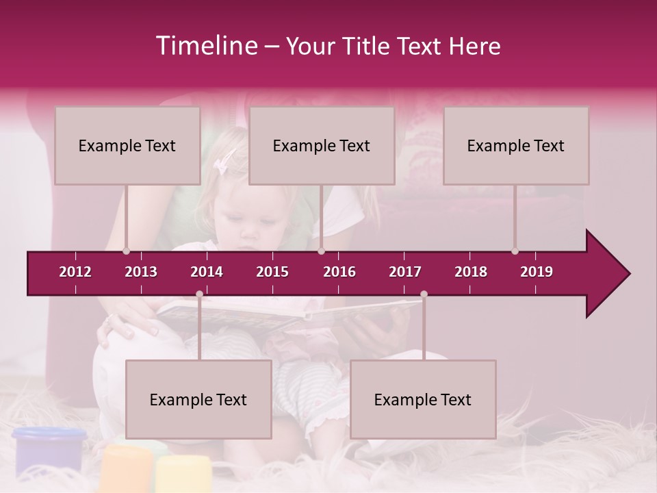 Sofa Literacy Having Fun PowerPoint Template