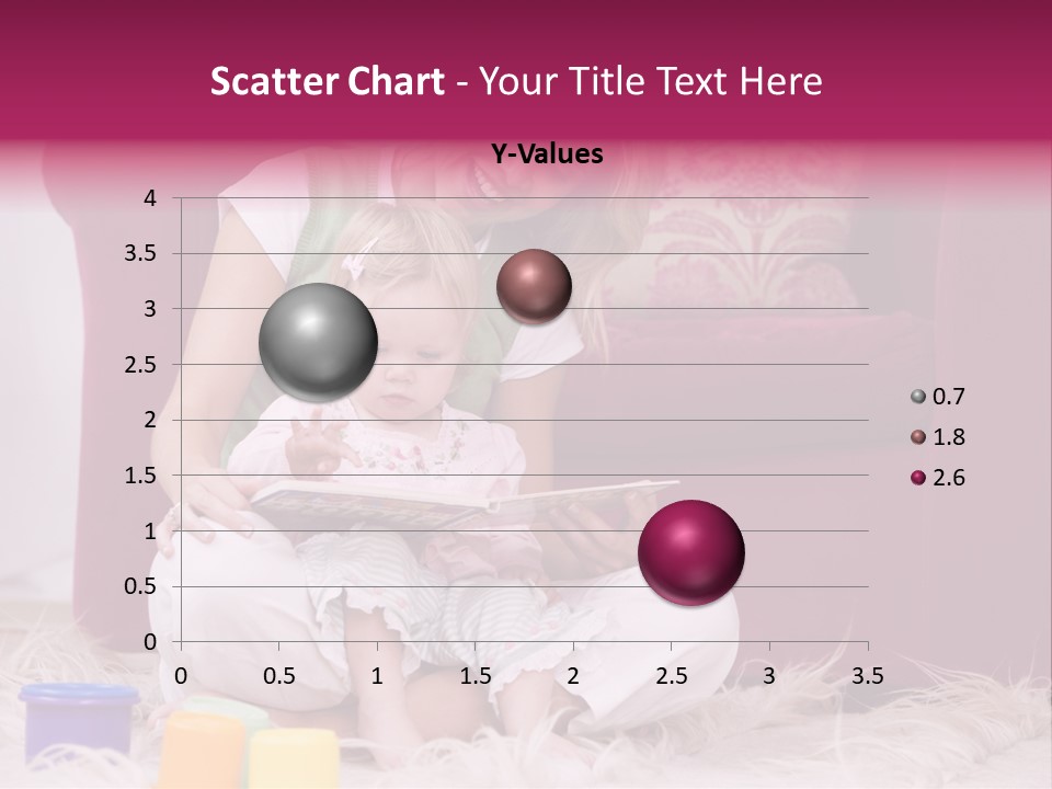 Sofa Literacy Having Fun PowerPoint Template