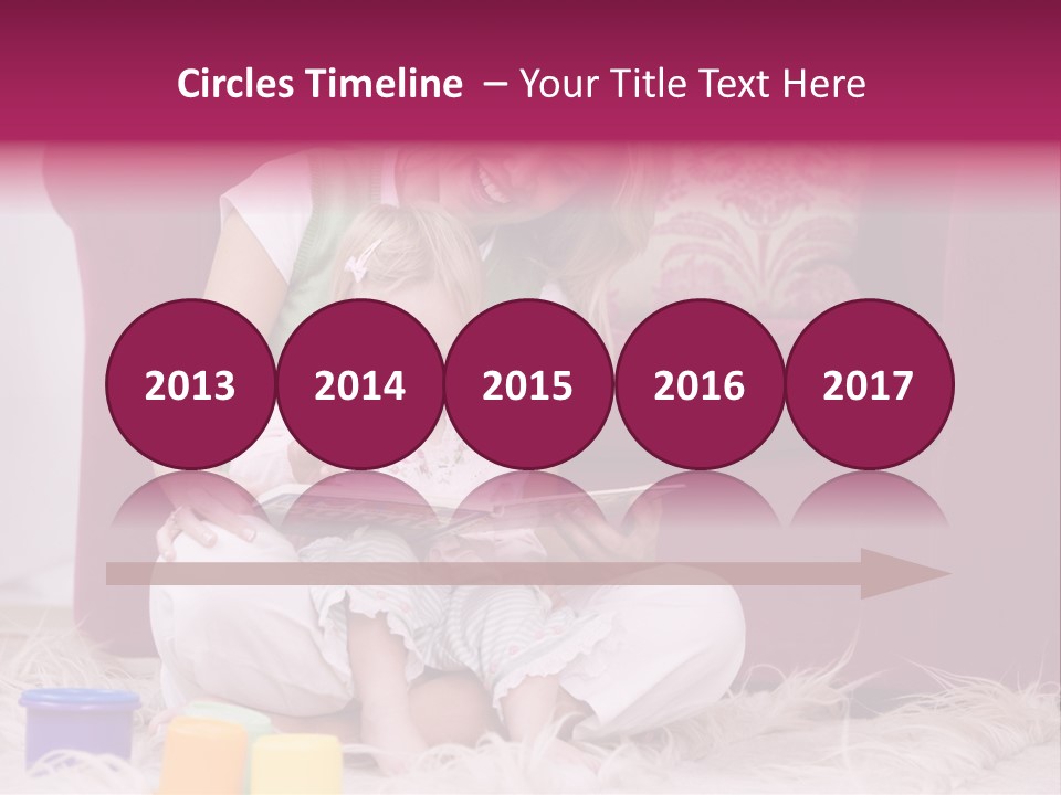 Sofa Literacy Having Fun PowerPoint Template