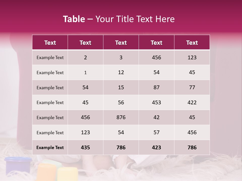 Sofa Literacy Having Fun PowerPoint Template