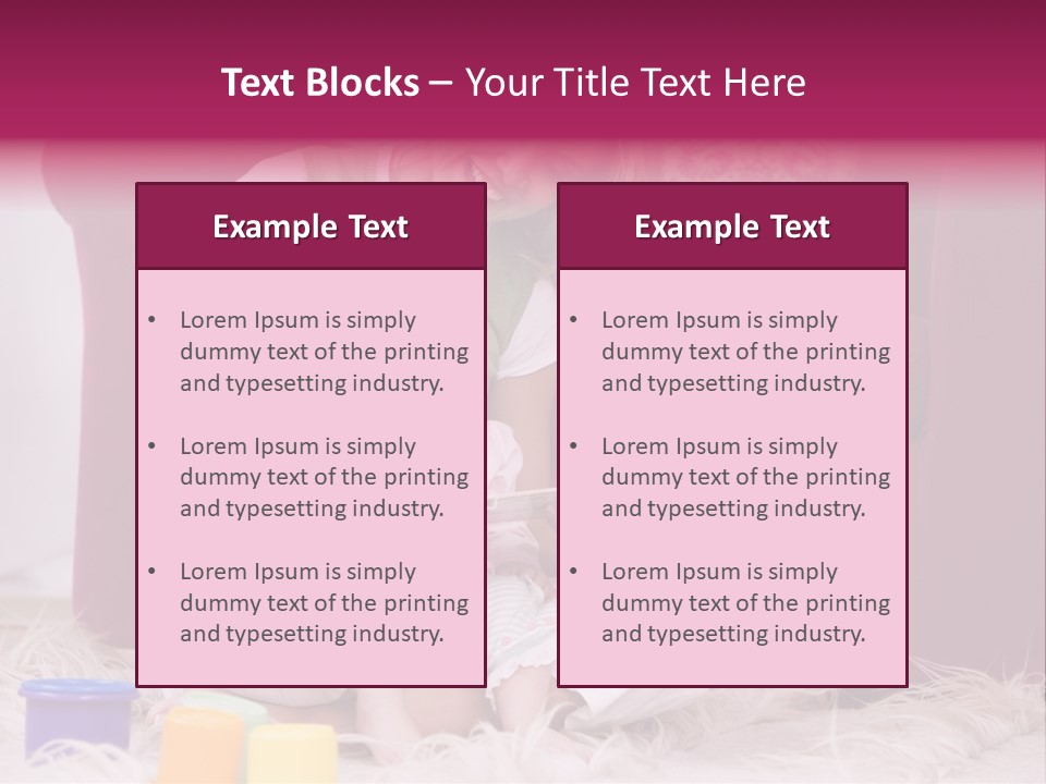 Sofa Literacy Having Fun PowerPoint Template