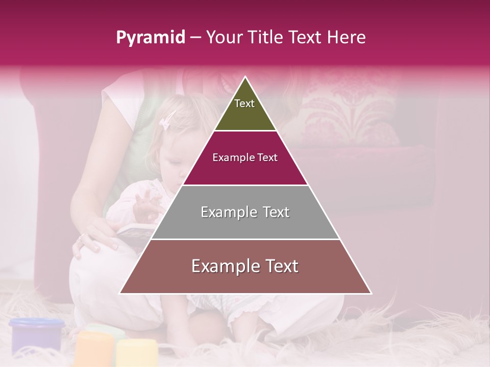 Sofa Literacy Having Fun PowerPoint Template