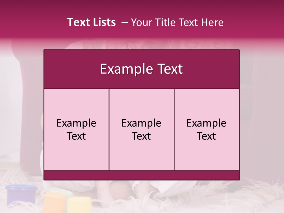 Sofa Literacy Having Fun PowerPoint Template