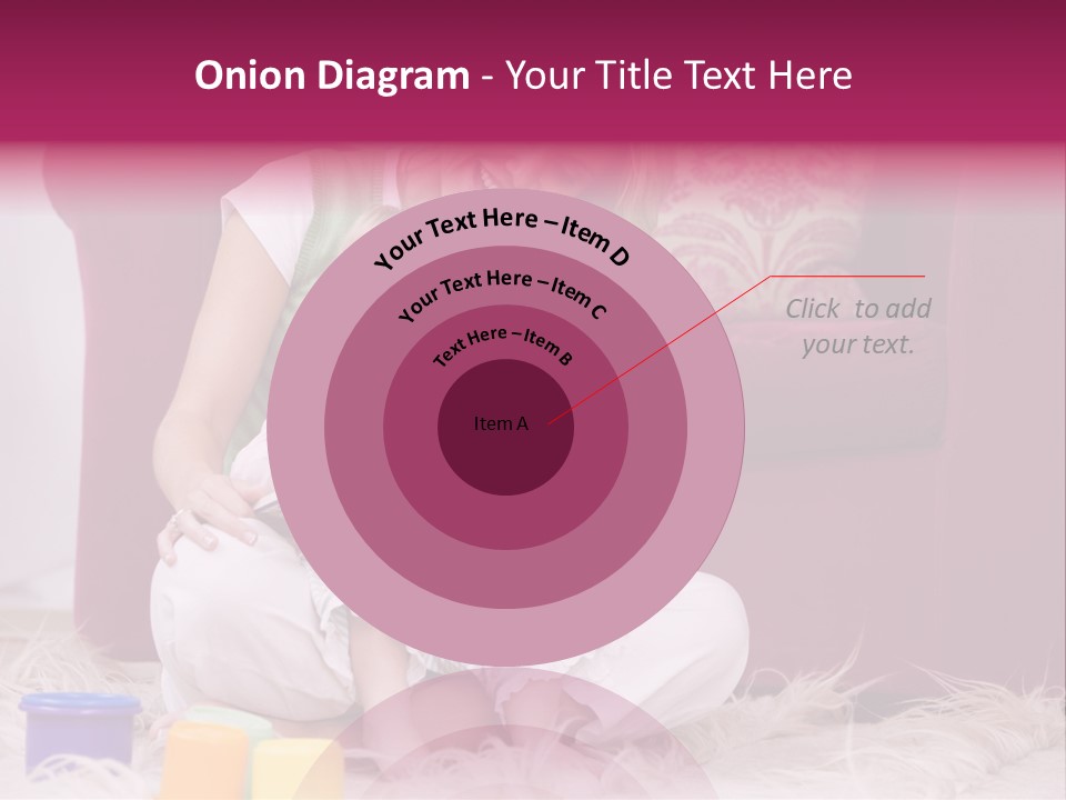 Sofa Literacy Having Fun PowerPoint Template