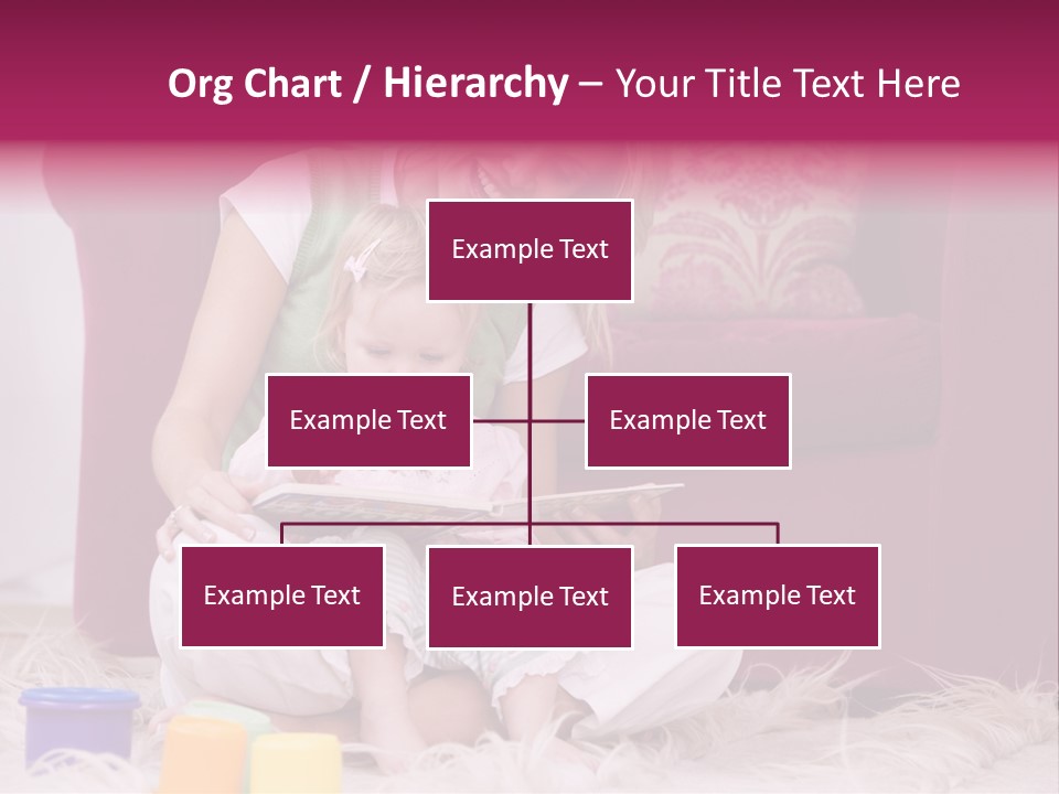 Sofa Literacy Having Fun PowerPoint Template