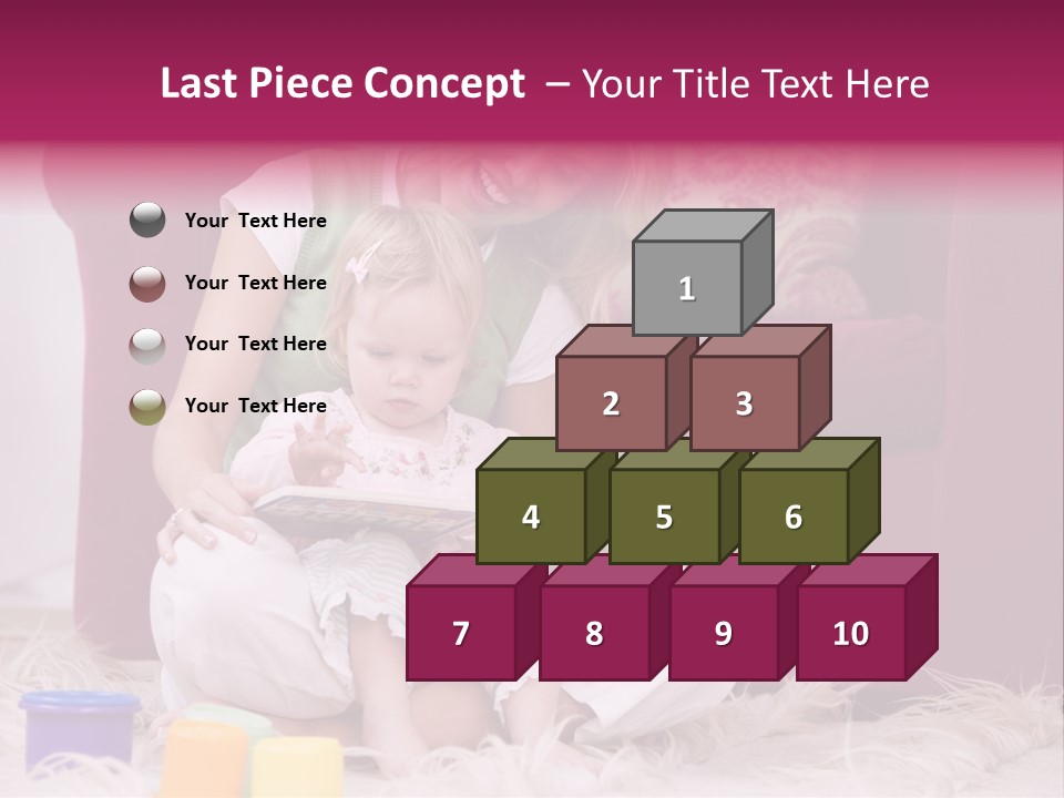 Sofa Literacy Having Fun PowerPoint Template