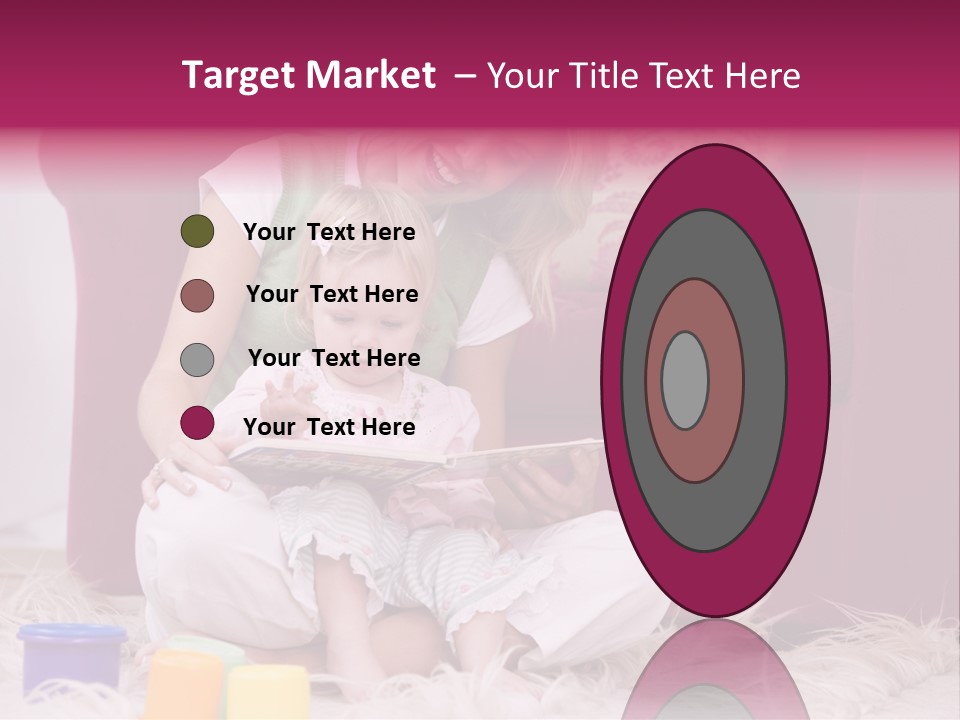 Sofa Literacy Having Fun PowerPoint Template