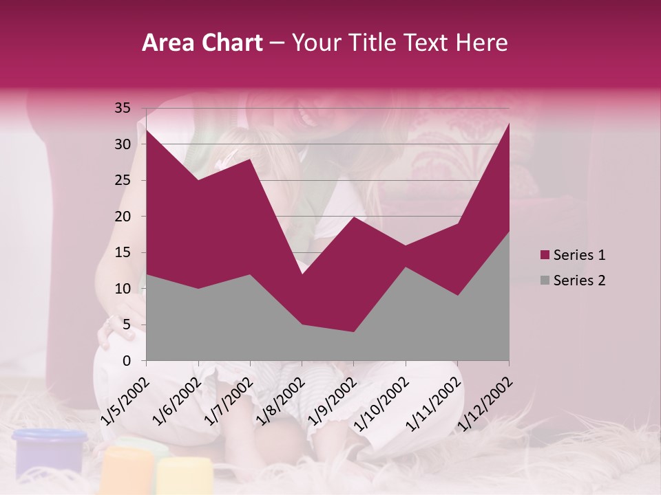 Sofa Literacy Having Fun PowerPoint Template