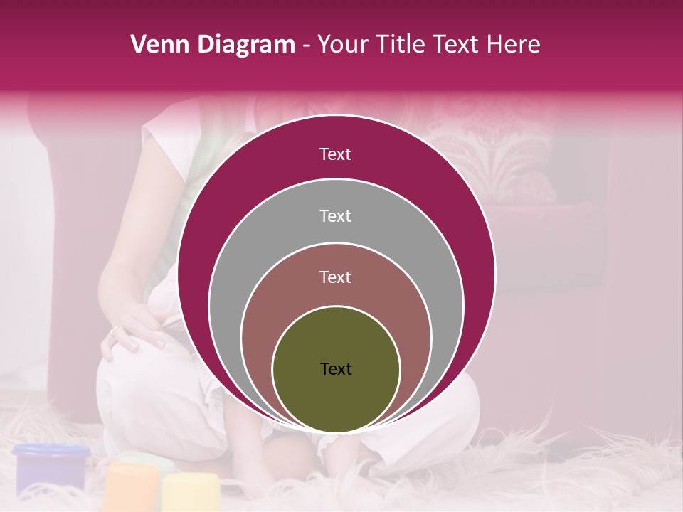 Sofa Literacy Having Fun PowerPoint Template