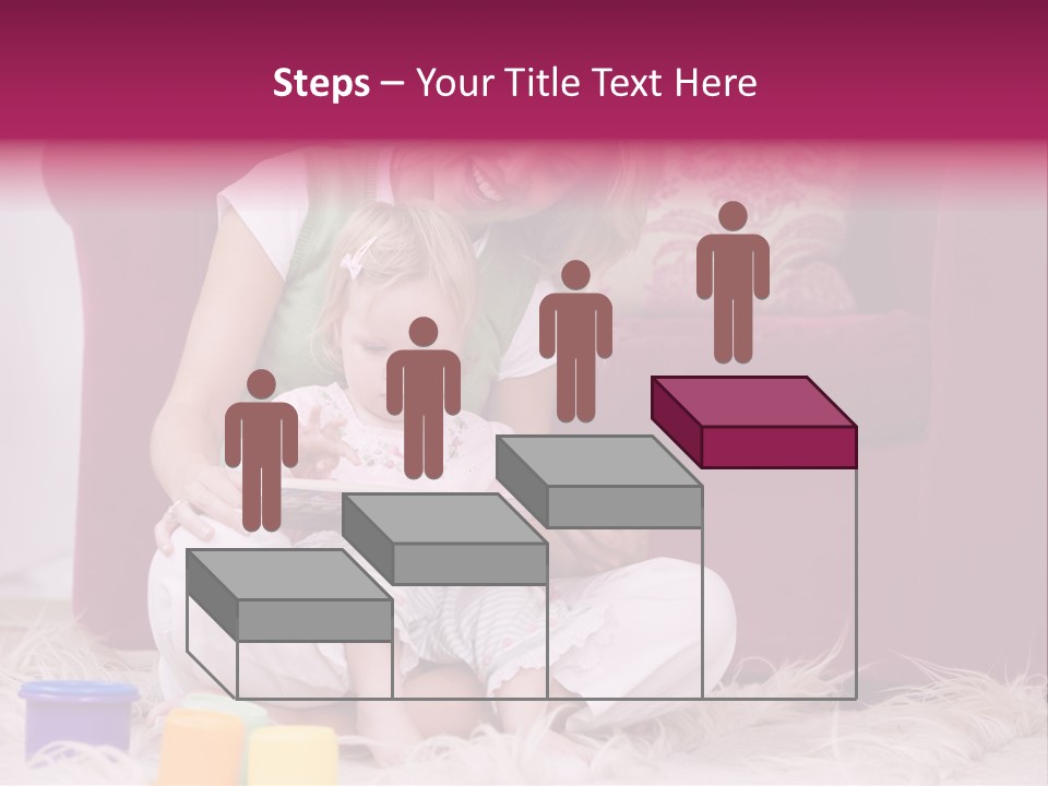 Sofa Literacy Having Fun PowerPoint Template