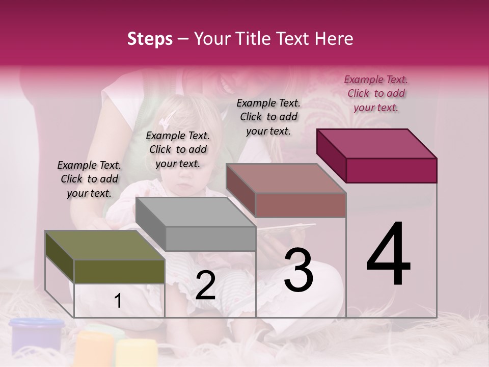 Sofa Literacy Having Fun PowerPoint Template