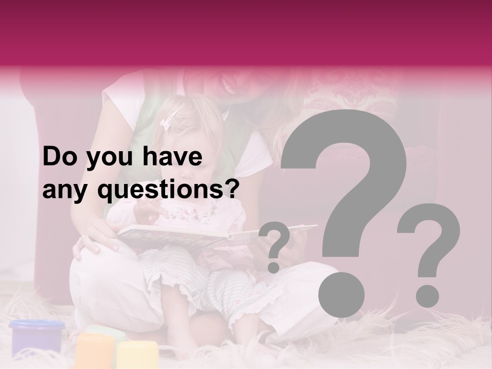 Sofa Literacy Having Fun PowerPoint Template