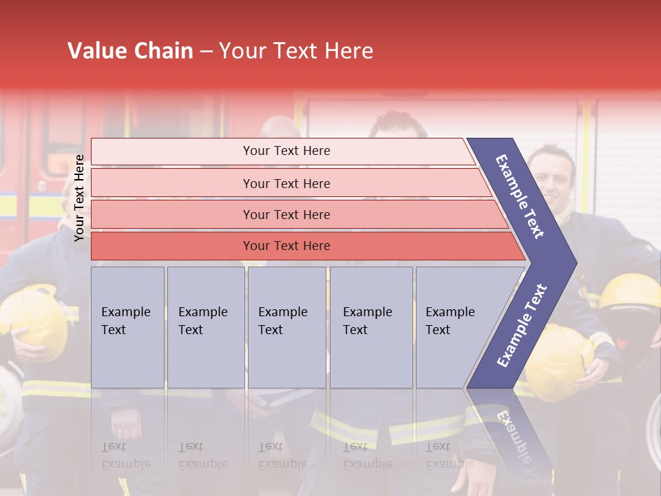 Fire Engine African American Leader PowerPoint Template