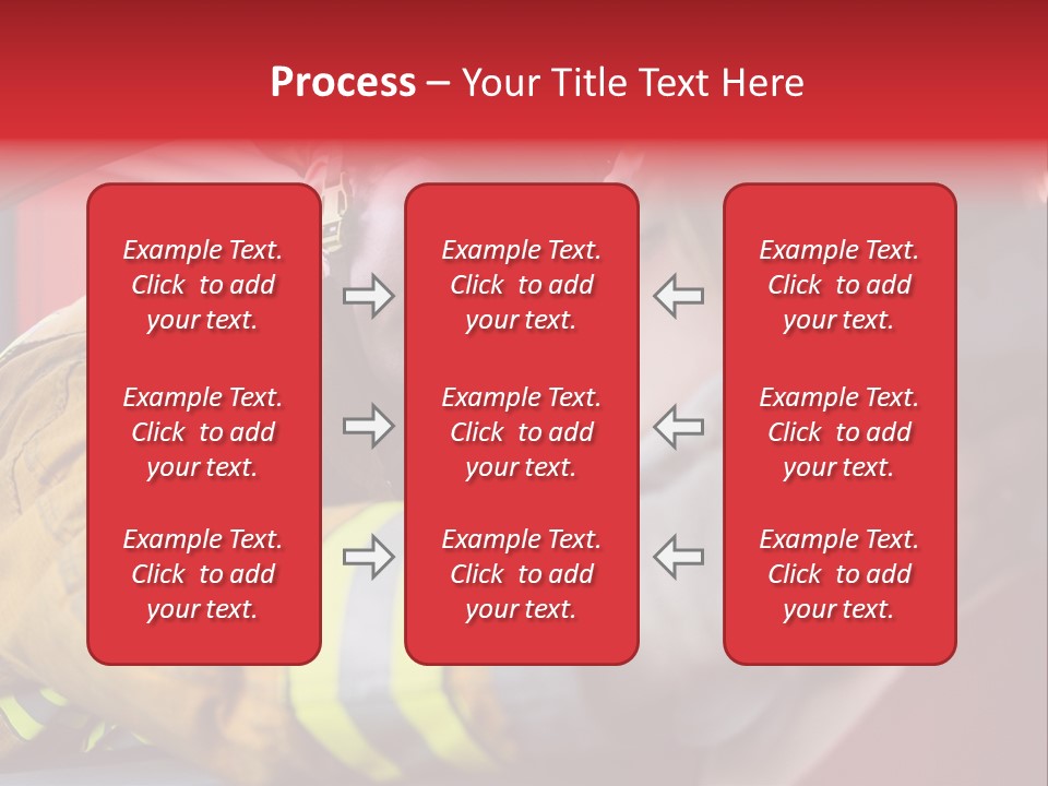 First Aid Fire Truck Hero PowerPoint Template