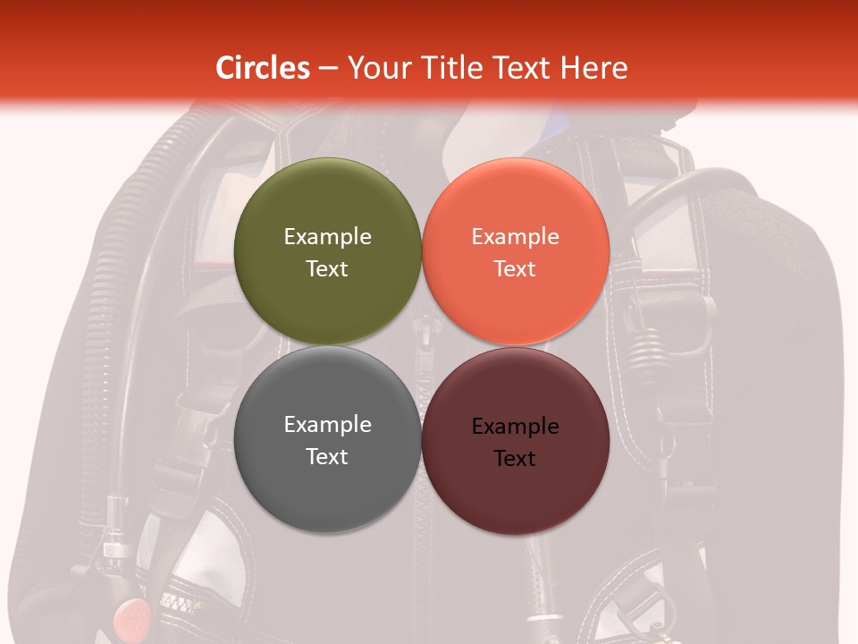 Isolated Model Extreme PowerPoint Template