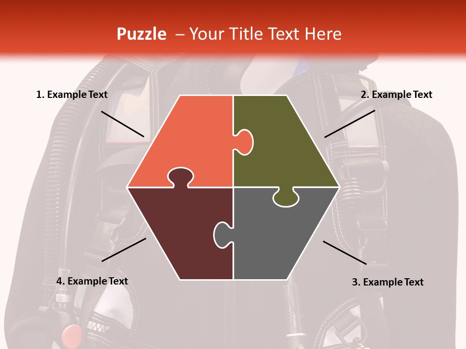 Isolated Model Extreme PowerPoint Template