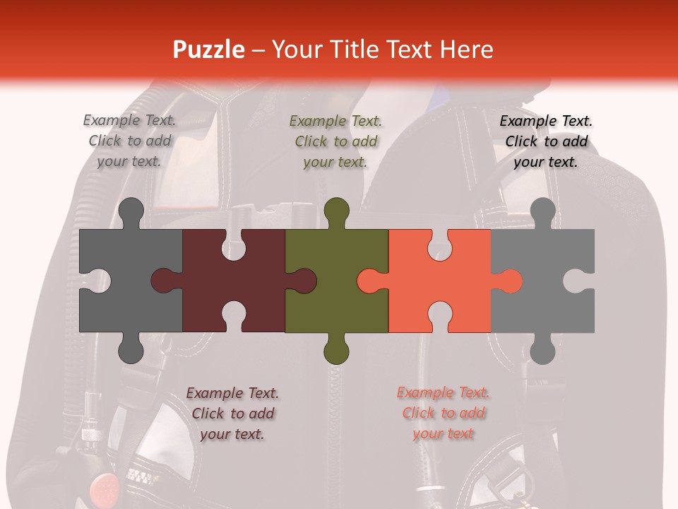 Isolated Model Extreme PowerPoint Template