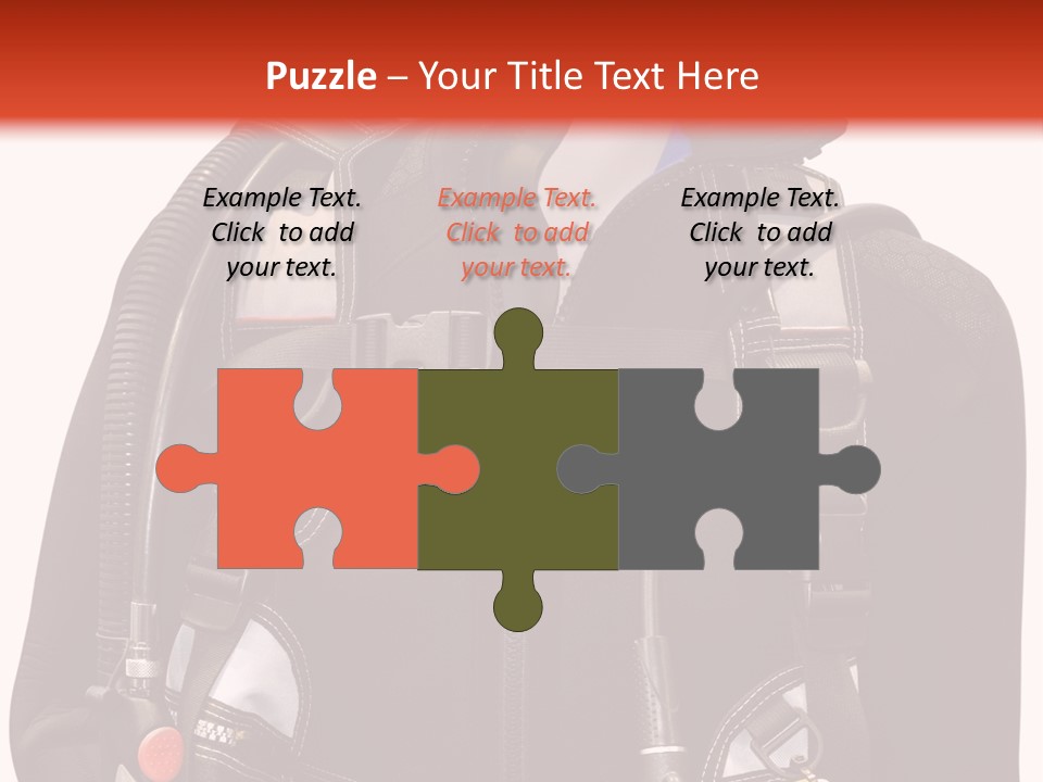 Isolated Model Extreme PowerPoint Template